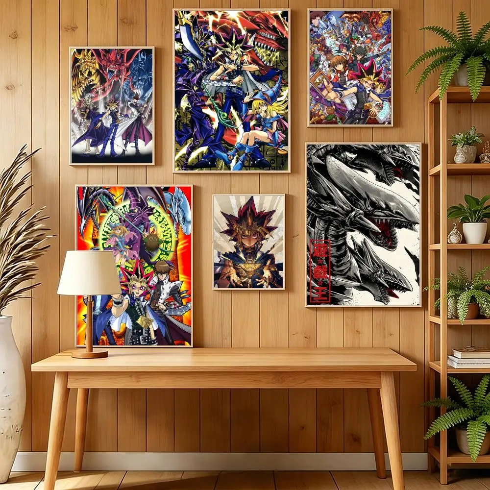 Anime Y-Yu-Gi-Oh Painting Calligraphy Canvas Wall Art for Bedroom & Living Room Decor | Home Gift Painting