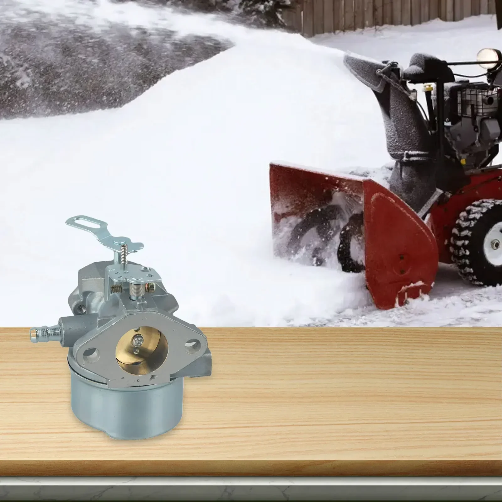 Replacement Carburetor Kit for Snow Blowers Fits Models 536887994 536 886260 536 887992 and Reliable Performance