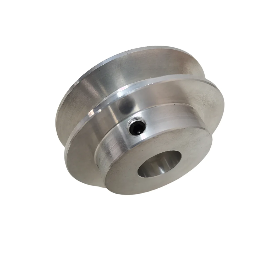 Single Groove Wheel  OD 2.36" 60mm Bore 8-25mm V-Belt Sheave A T ype Belt Section For  Driveline Systems Aluminum Alloy  V-Belt