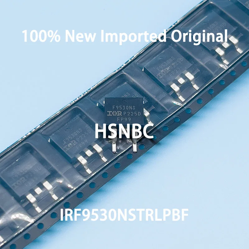 

10Pcs/Lot IRF9530NS IRF9530NSTRLPBF F9530NS TO-263 100V 14A MOSFET P-Channel Power Transistor 100% New Imported Original