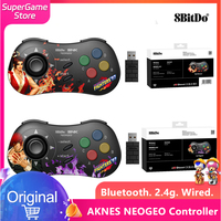 AKNES 8Bitdo NEOGEO Wireless Controller Gamepad for Windows Android NEOGEO mini Classic Joystick Officially Licensed by SNK