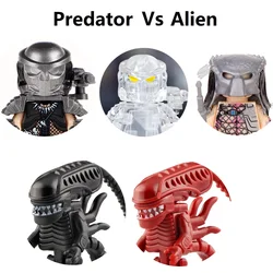 Prometheus Terminator Predator Vs Alien Wolf With Lasershot Snake Ultimate Elder Building Block Mini Action Figure Toy