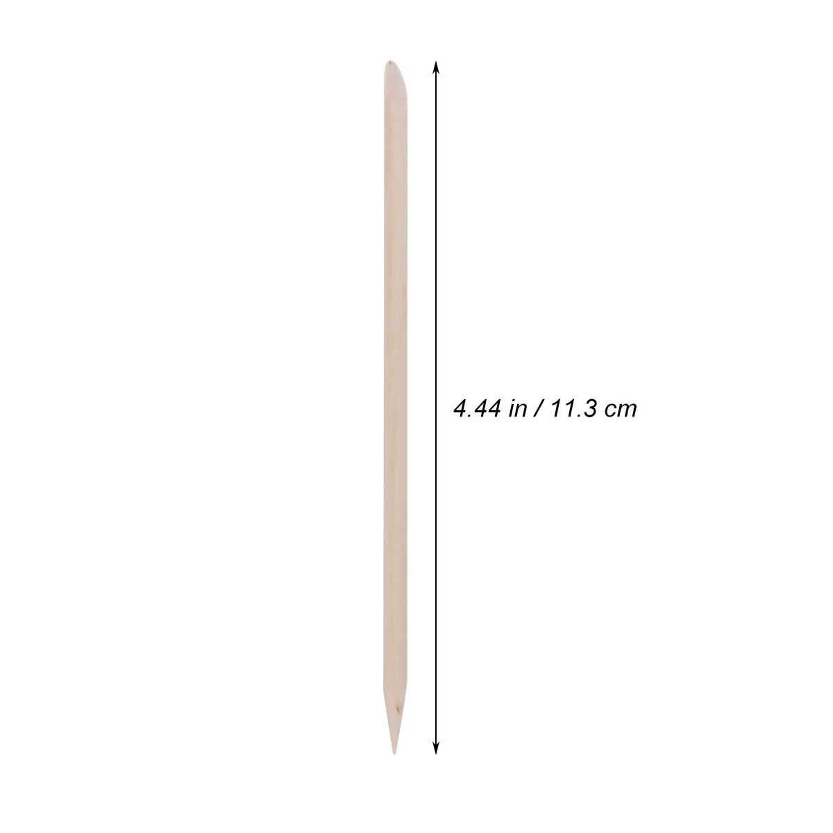 

100 Pcs Nail Tools for Art Orange Wood Stick Nails Cutile Remover Cuticle Pusher Man