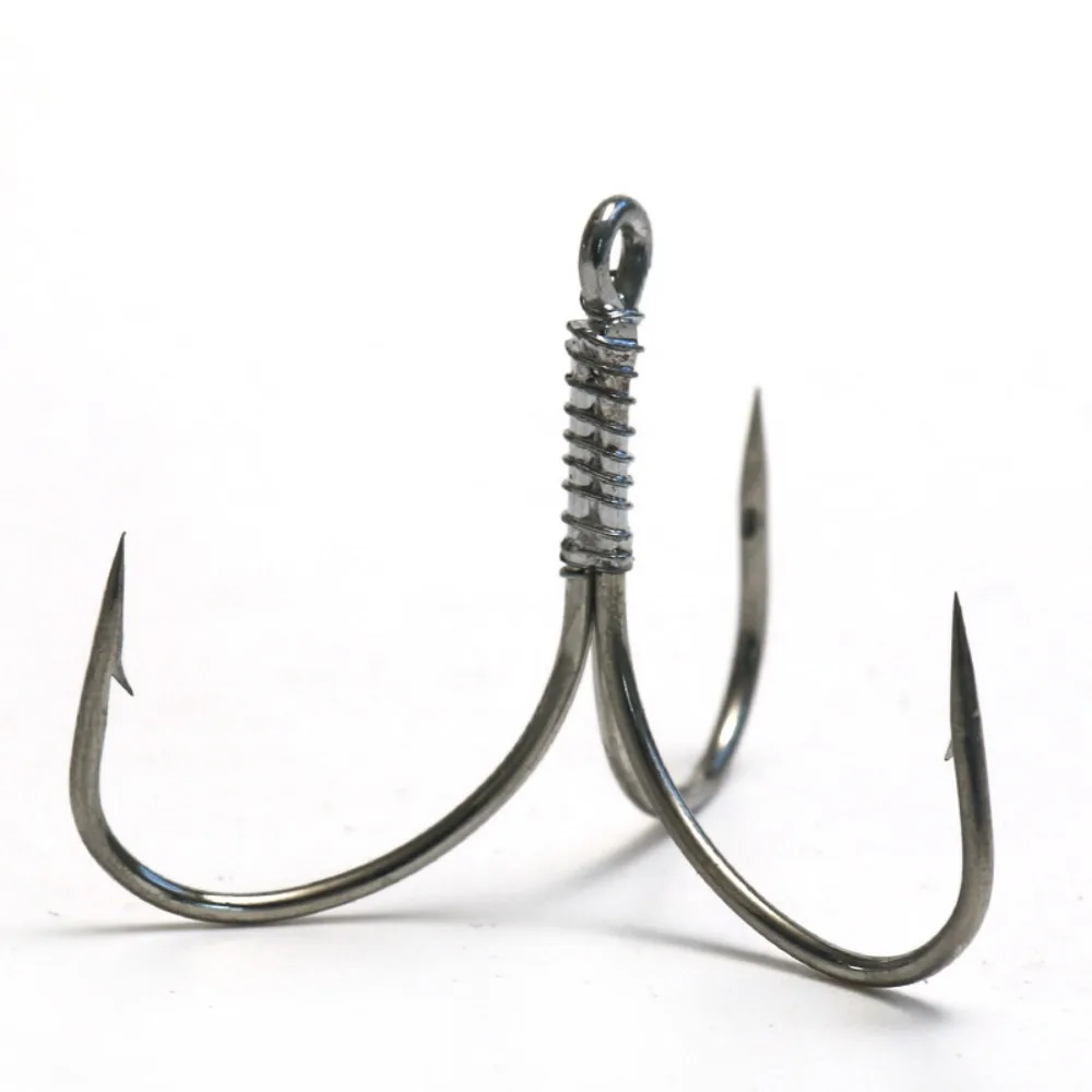 5pcs new Treble Jig Fishhooks Lure Fishing Tackle fishing Triple anchor hook Sharpened Sharpness High Carbon Steel Hook Outdoor