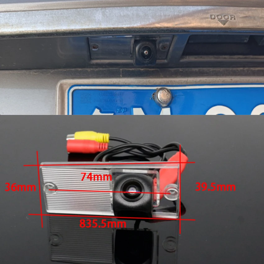 HD 1280*720 Fisheye Rear View Camera Car Backup Parking Accessories Night Vision For KIA Rio Cinco RX-V Stylus SF 2000~2005
