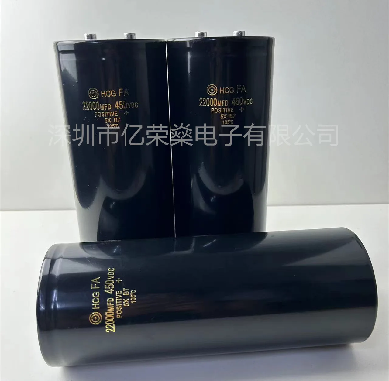 

New original HCG FA 450V22000UF Hitachi electrolytic capacitor 22000MFD 400VDC