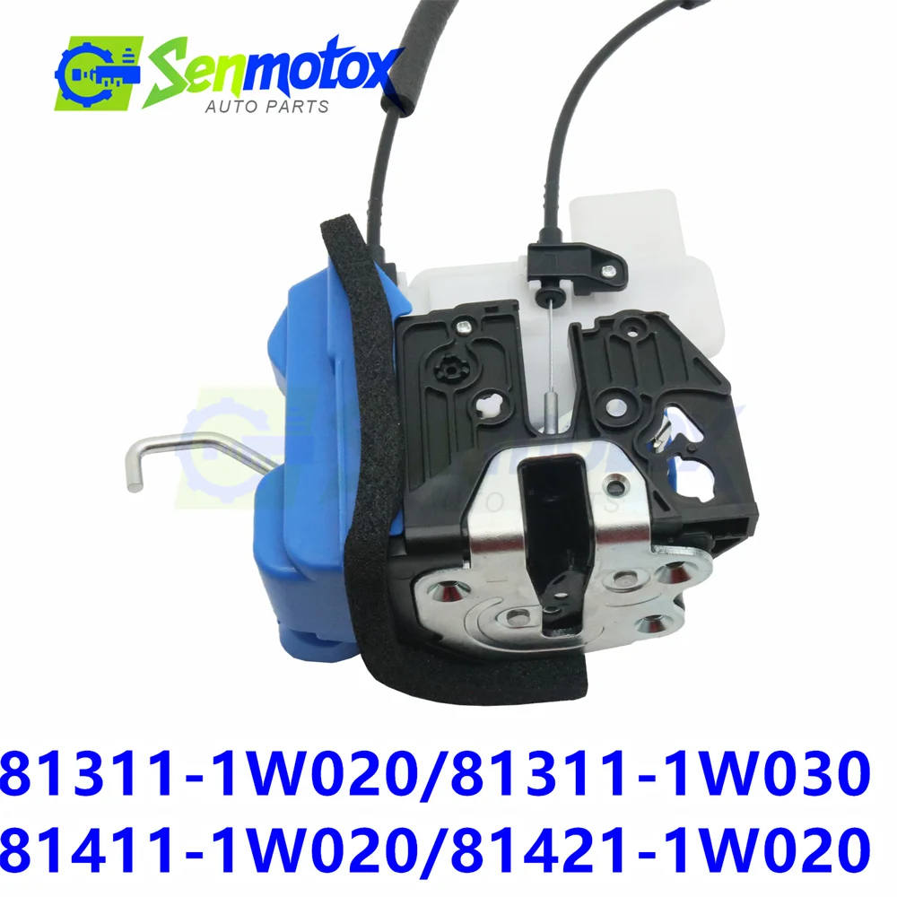 

Замок двери в сборе (передний/задний) 81321-1W060 для Kia Rio 2012-2017, аналоги: 81411-1W010, 81421-1W010, 81311-1W030, 814111W010, 814211W010