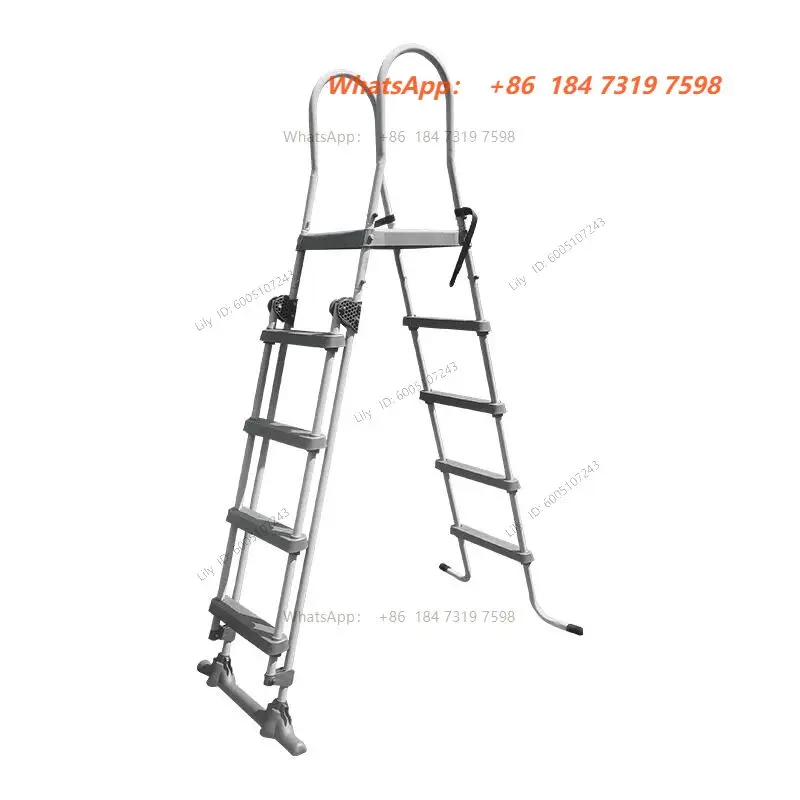 Swimming pool escalators, handrails, pool drainage ladders, thickened ladders, stairs, and home use for swimming pools