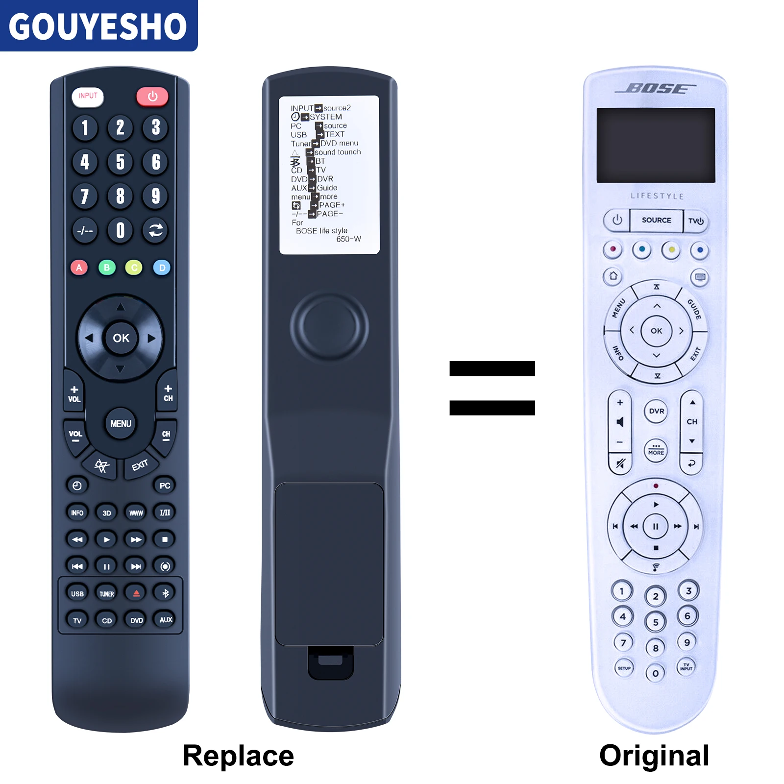 

New Remote Control for Bose Lifestyle 650/600