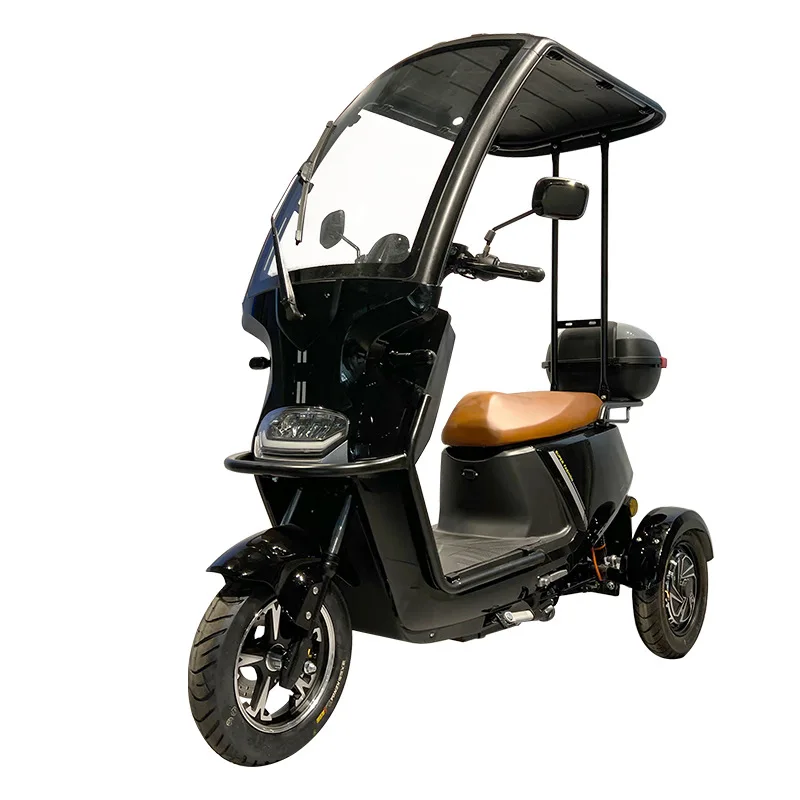 

Urban long-life electric scooter tricycle cargo electric vehicle canopy electric motorcycle