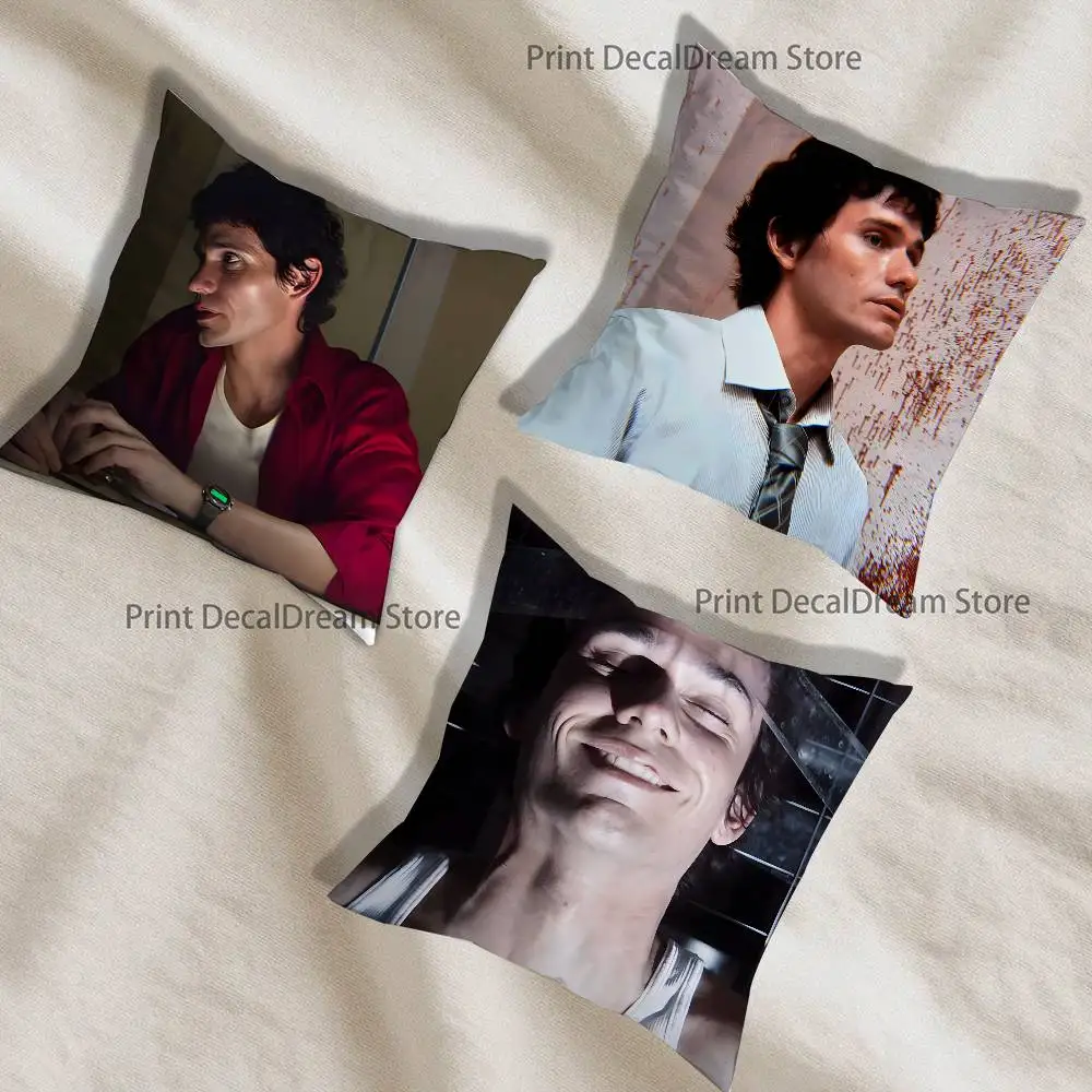 Christian D-Dexter Brian Moser Pillow Case Ultra Soft Skin Friendly Fabric Cloud Like Comfort & Concealed Zipper