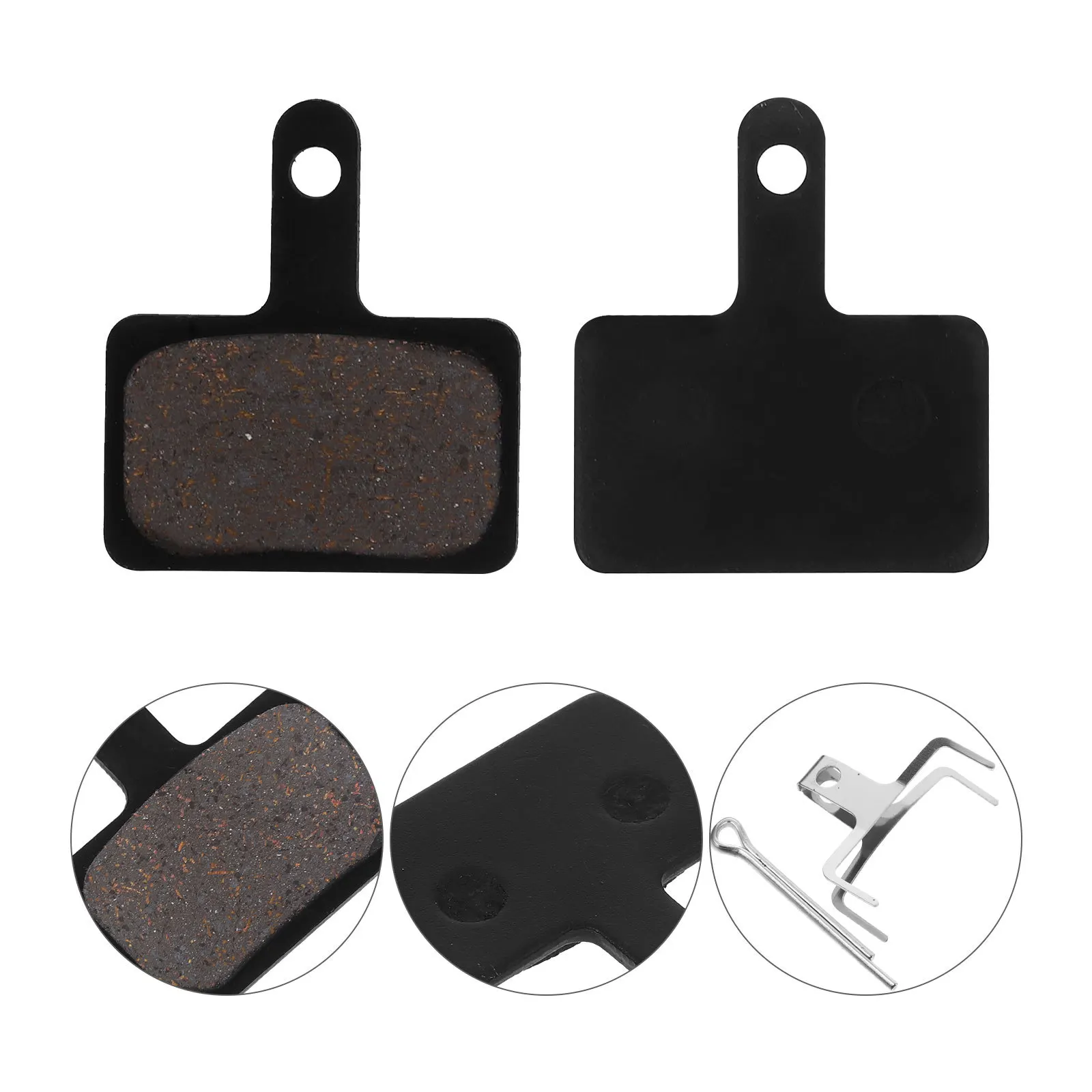 

6 set Cycling Disc Pads Replacement Mountain Bike Brake Blocks Wear-Resistant Lightweight Silent Bicycle Brake Disc For Road