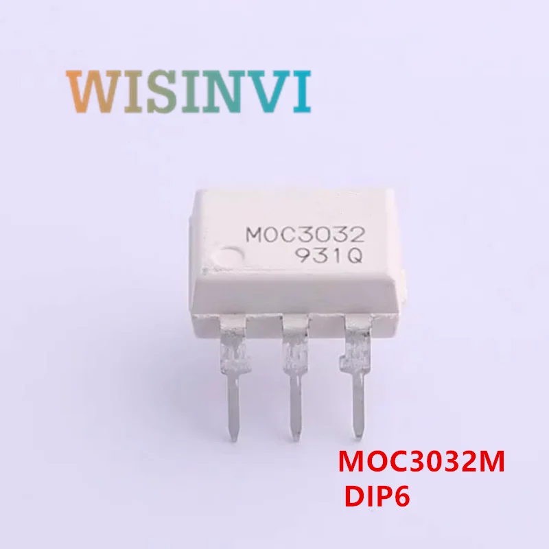 10PCS MOC3030M  MOC3031M MOC3032M  MOC3033M DIP6 MOC3030SR2M MOC3031SR2M MOC3032SR2M MOC3033R2M SOP6 OptoCoupler