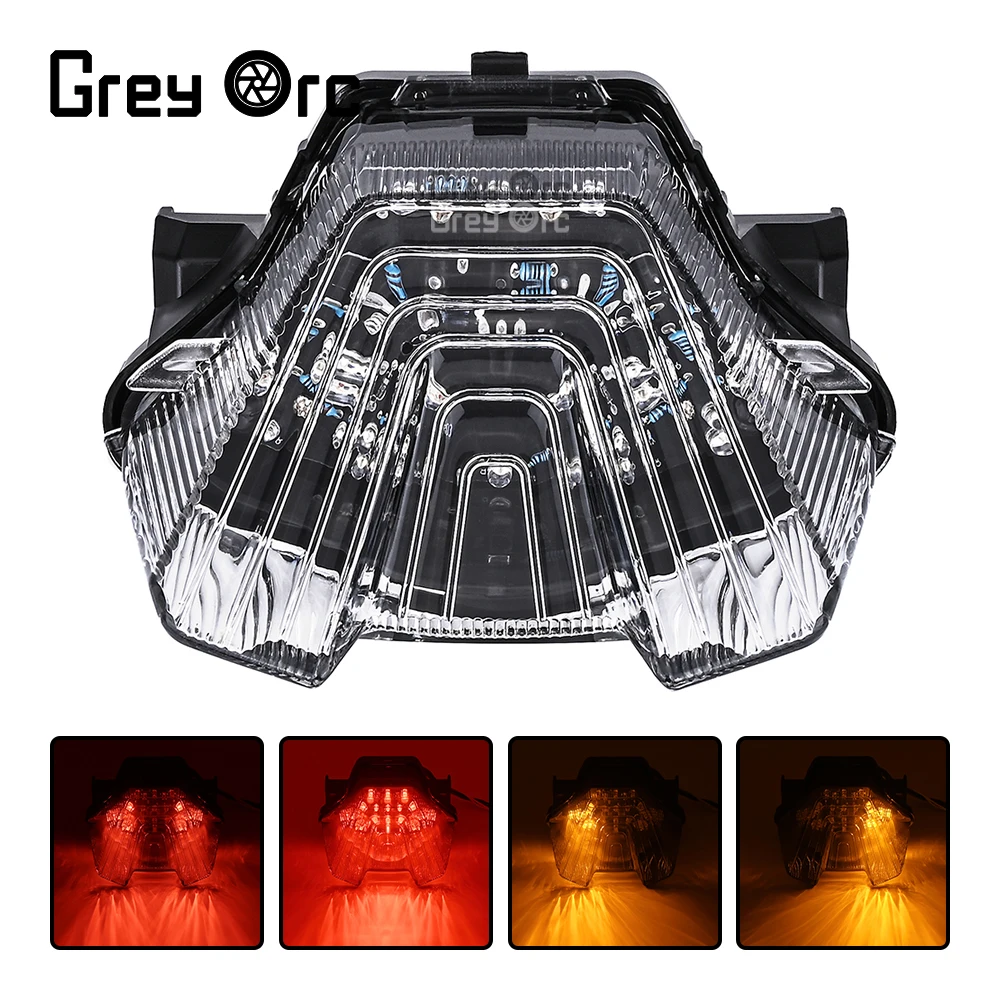 For Yamaha MT07 MT 07 2018 2019 2020 2021 2022 2023 2024 Brake Steering Assembly LED Light Motorcycle Tail Light