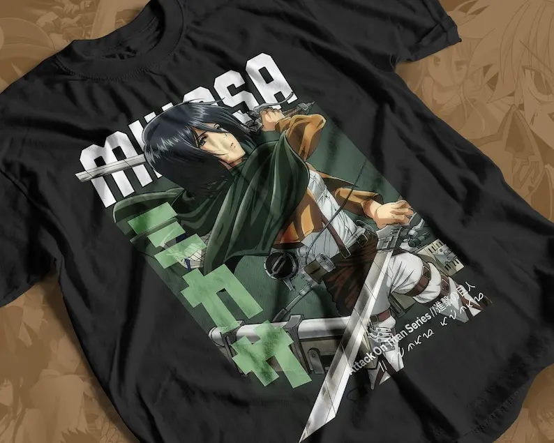 Titans Anime T-shirt Unisex, Anime Manga Shirt,  Manga Shirt, Japanese Shirts