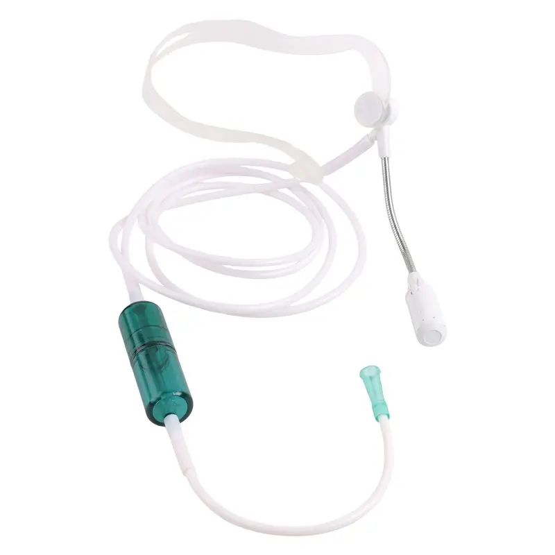 A44Z-Headset Nasal Type Oxygen Cannula 2M Silicone Straw Tube Concentrator Generator Inhaler Accessories