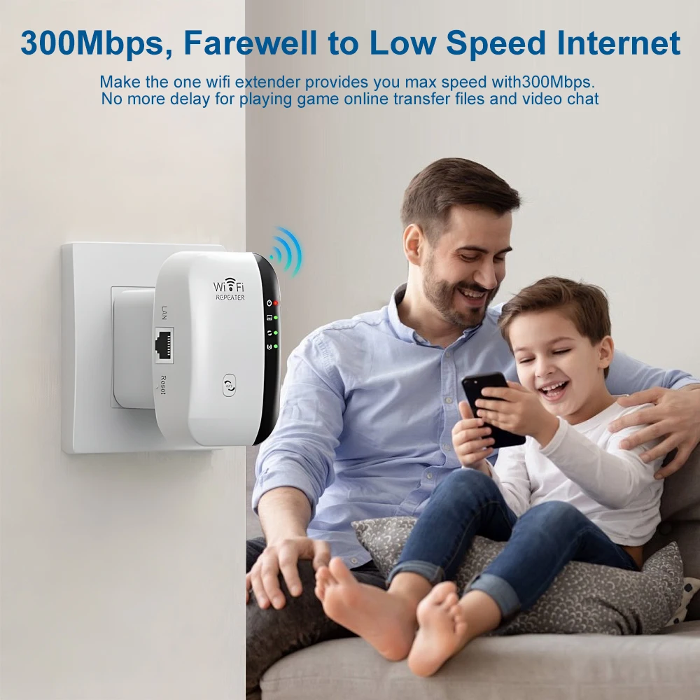 Magecam 300Mbps repetidor WIFI inalámbrico remoto WiFi extensor amplificador enrutador 802.11N WiFi amplificador repetidor amplificador