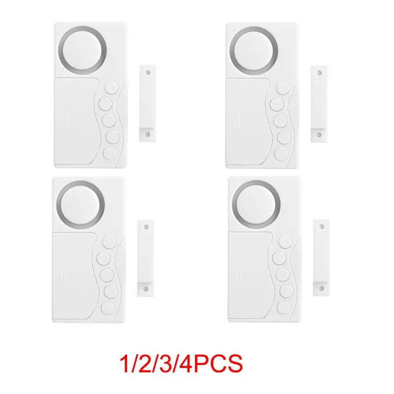 Refrigerator Door Alarm Freezer Door Alarm When Left Open 4 In 1 Wireless Refrigerator Window Alarm Doorbell Home Security