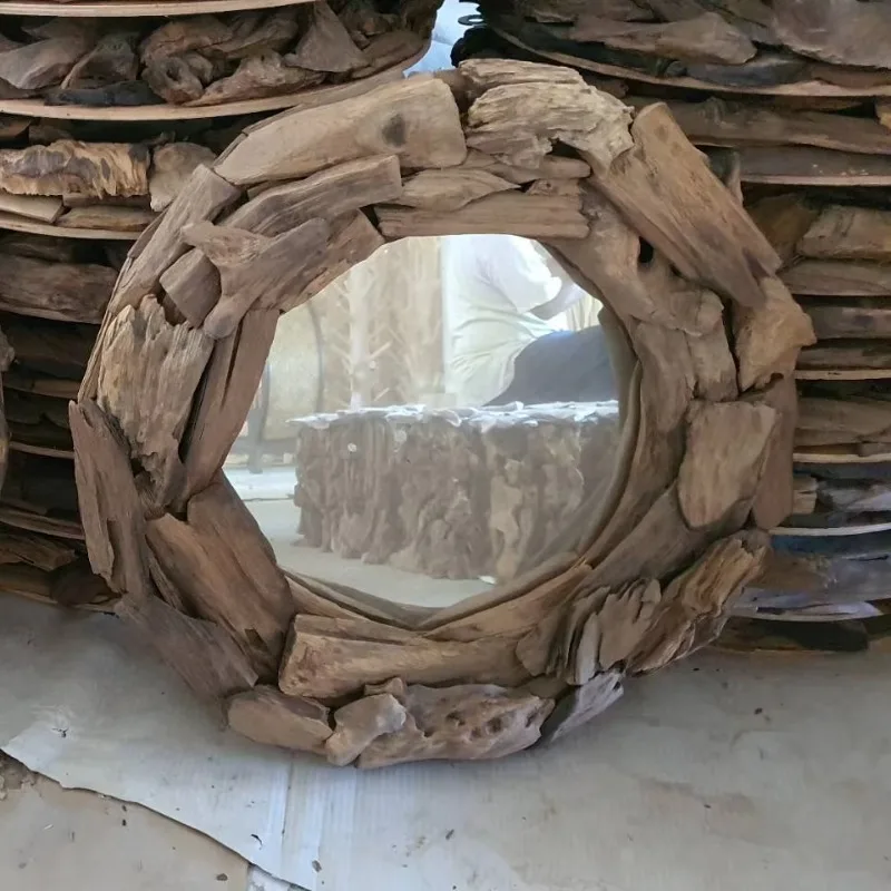 

Driftwood mirror, household, civilian furniture, wooden furniture