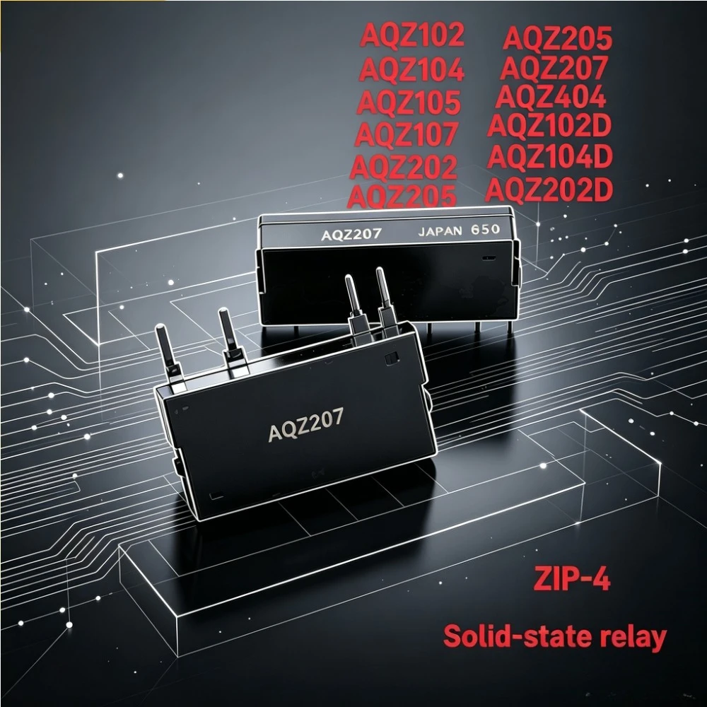 Новое оригинальное оптопарное реле DIP-4 AQZ102 AQZ104 AQZ107 AQZ202 AQZ204D AQZ207 AQZ104D AQZ202D