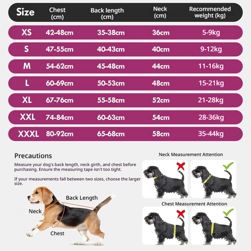 Dog Recovery Suit for Large Dogs Soft Post-Spay Recovery Bodysuit for Dogs Breathable Anti-Lick Fully-Closed Belly Puppy Onesie