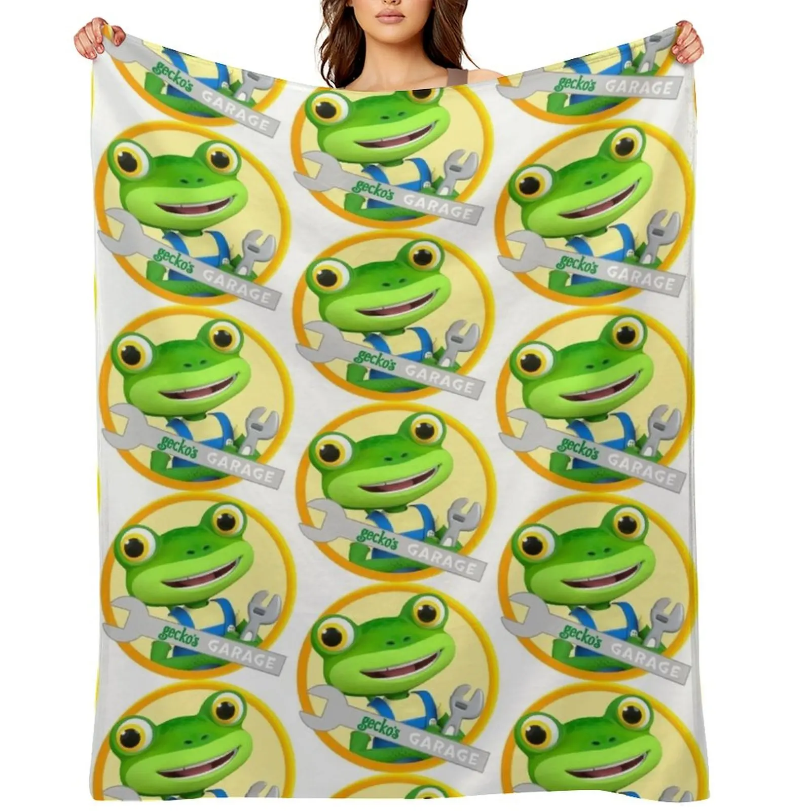 

Gecko Garage, Gecko Garage GG Throw Blanket Travel Stuffeds Camping Thins Blankets