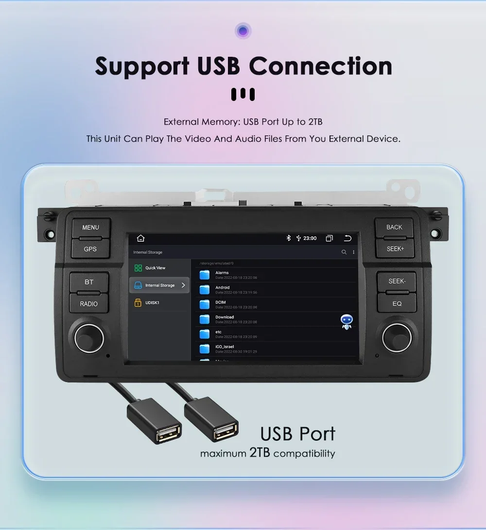 8+128G AI Voice Car Android Auto Radio for BMW E46 M3 318 320 325 330 335 Carplay 4G LTE Multimedia Player GPS Autoradio RDS SWC