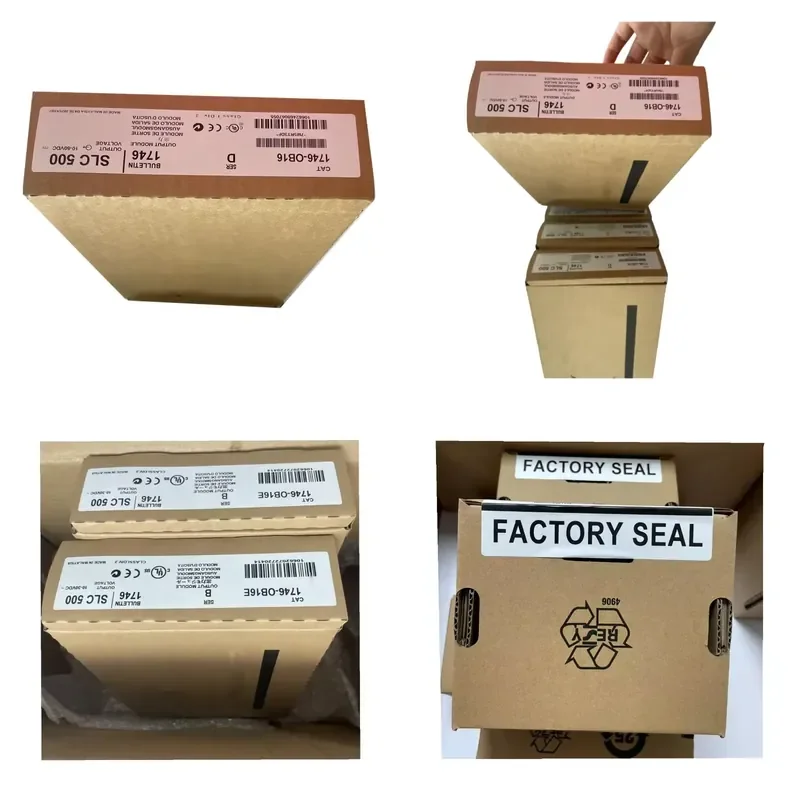 Industrial Automation PLC I/O Module 1746-OB16 16 Points DC Digital Output Expansion Unit for Factory Control Equipment