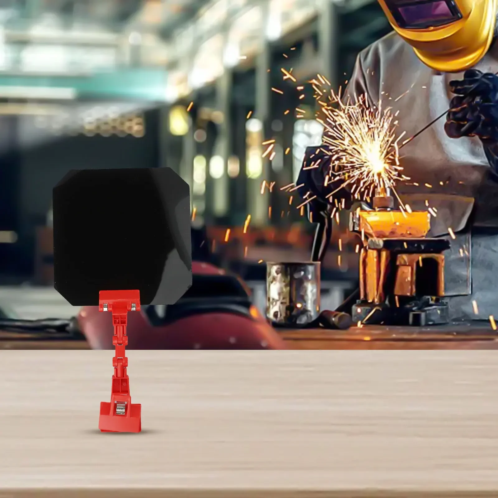 1pc Rotatable Welding Shield Mask Welding Light Shield Plate Waterproof Welding Protective Shield For Welding Tasks