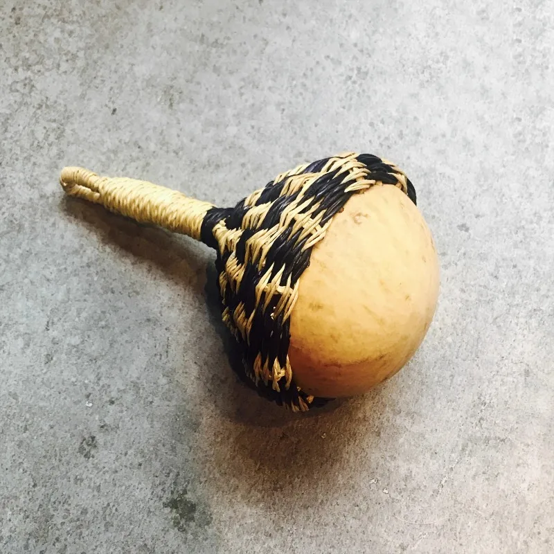 Natürliche Rattan Maraca Handheld Erwachsene Anfänger Maracas Professionelle Kinder Holz Sand Hammer Tragbare Yoga Orff Instrumente