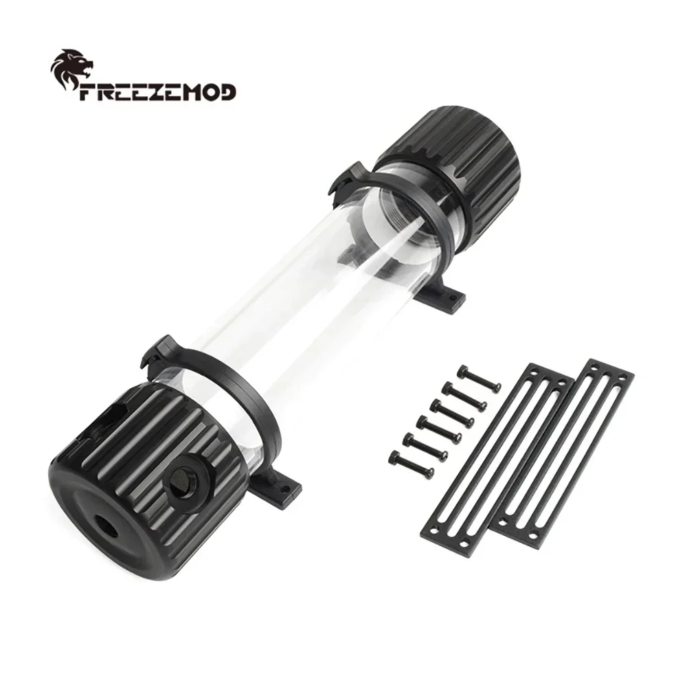 

FREEZEMOD PC POM cylindrical reservoir transparent water tank built-in filter For Case Industrial water-cooled