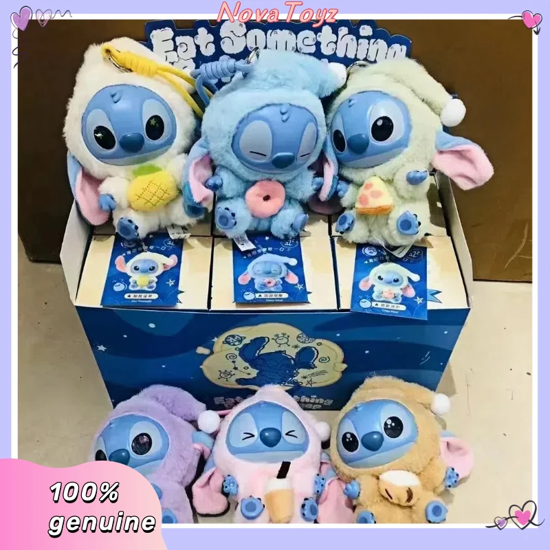 

Оригинальная серия Stitch Eat Something Before Sleep слепая коробка Caja Ciega кукла аниме фигурка стежка кукла украшения игрушка-сюрприз подарок