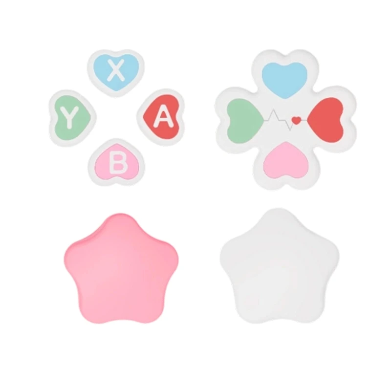 Q5wa confortável garra polegar joystick Caps protetor Button Pad aprimorando para NSW2