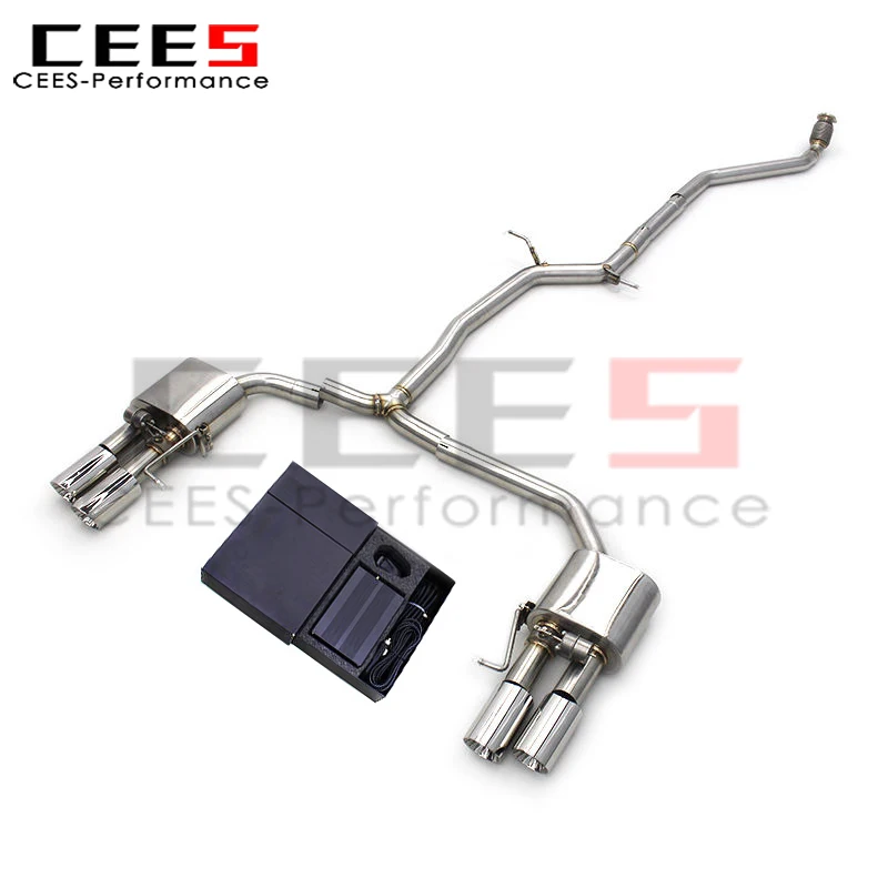 

CEES Catback Exhaust for Audi A4/A5 B8/B9 2.0T 2016-2023 SS304 Racing Car Exhaust Pipe Muffler Car Exhaust Systems