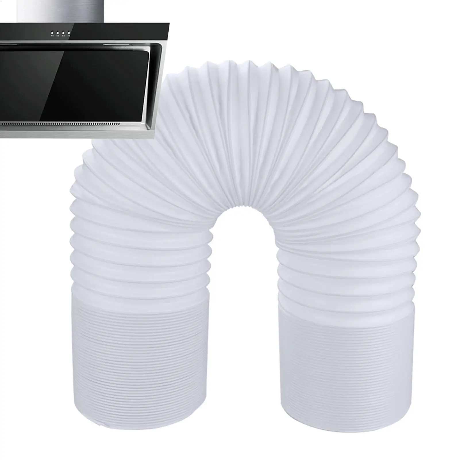 AC Exhaust Hose  Air Conditioner Hose Connector Portable AC Hose Tube Replacement For Home Kitchen Bedroom Warehouse Workplace