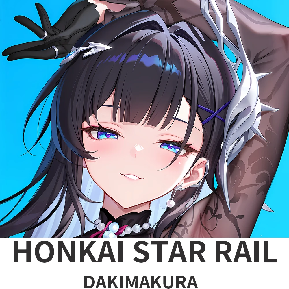 Honkai Star Rail Dakimakura Hugging Body Pillow Case Anime Helektra Pillow Cushion Cover