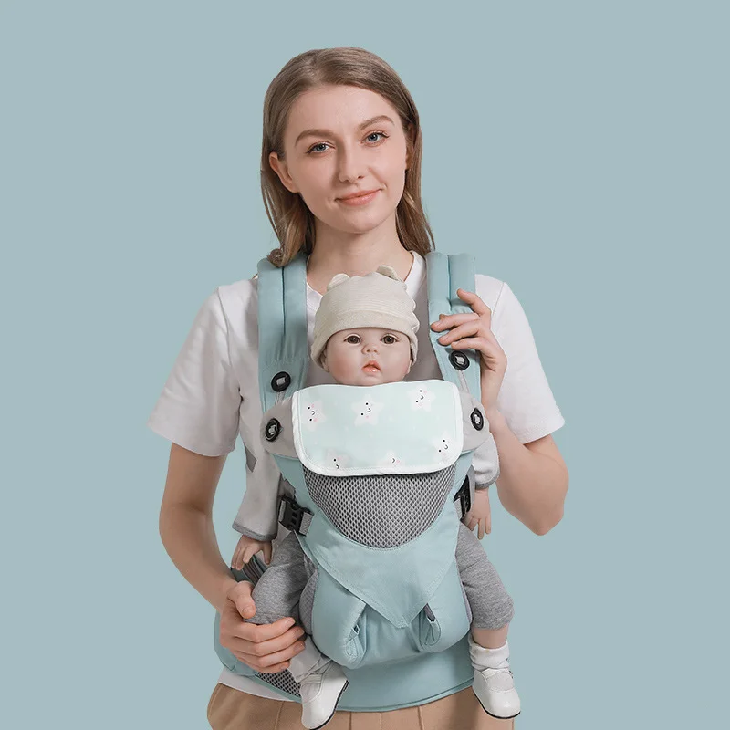 Baby Carrier Baby Waist Stool Baby Carrier Baby Carrying Children\'s Artifact Dual Purpose Hitch Drool Towel