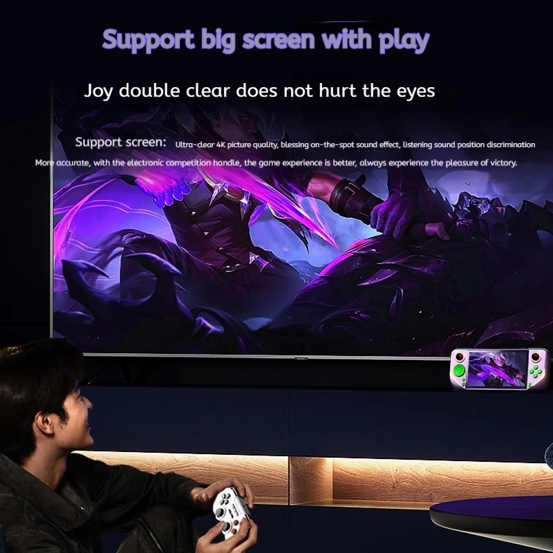 جهاز محمول بنظام مزدوج E6plus جديد مع تلفزيون واي فاي متعدد اللمس God Of War Psp 5 بوصة وحدة تحكم ألعاب محمولة عالية الوضوح