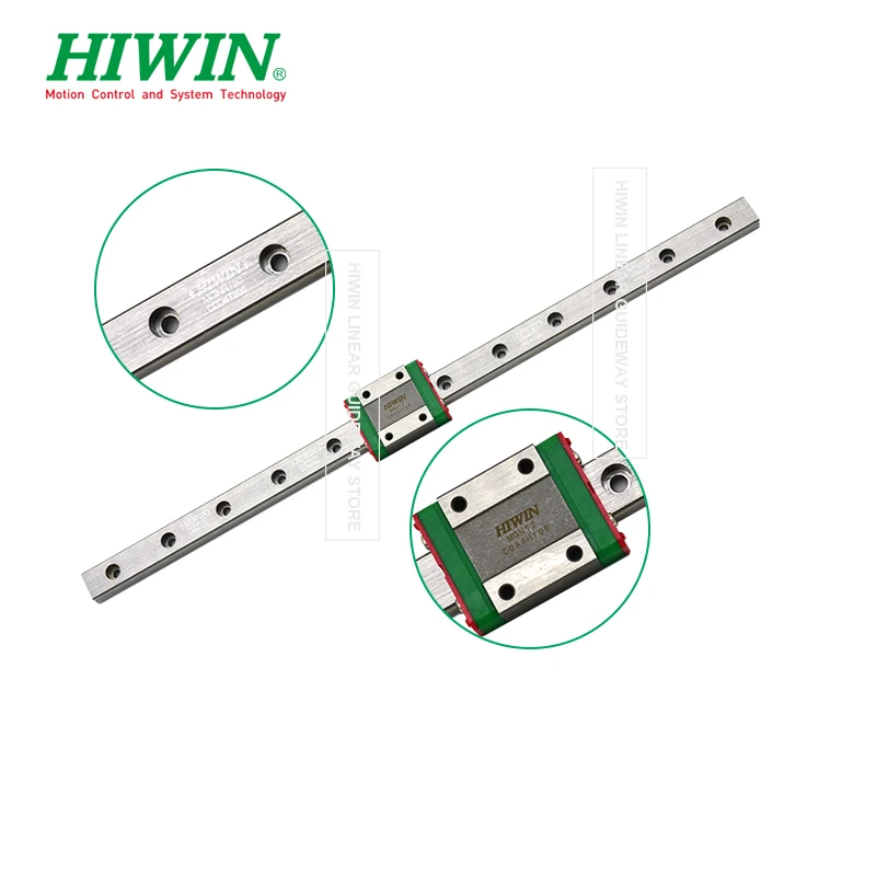 HIWIN MGN12C Original Linear Rail 150mm 300mm 350mm 400mm 450mm 500mm MGN12 Linear Guide +MGN12C HIWIN Z1 Block