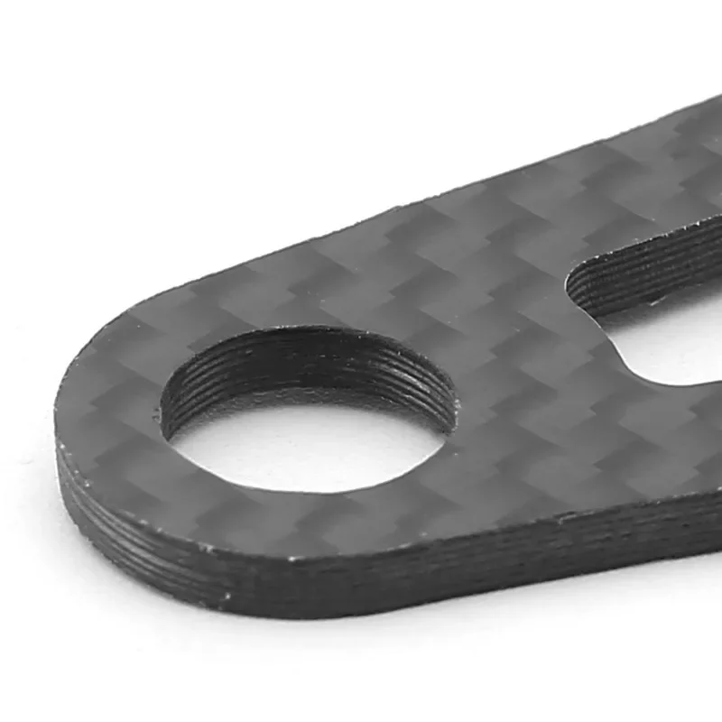 Carbon Fiber Front Bumper Support Plate for Tamiya TA08 1/10 RC Car Upgrade Parts Accessories