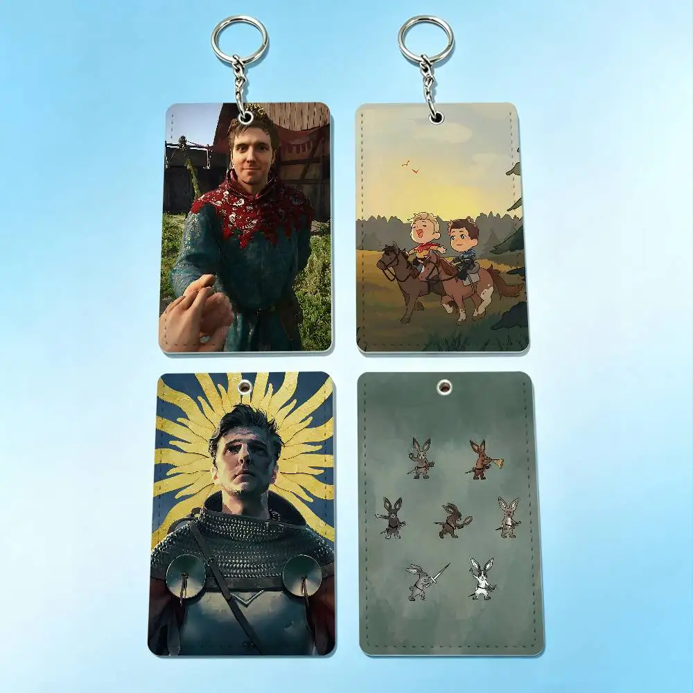 

Hot Game K-KCD 2 Card Holder Keychain Badge Holder Card Pass Hang Rope Lariat Lanyard for Key Rings Accessories Gift