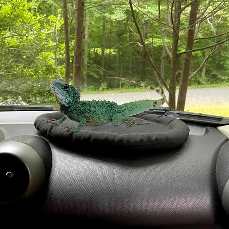 Car Lizard Hammock Soft Portable Car Dashboard Bearded Dragon Hammock Bearded Dragon Supplies Lightweight Reptile Bed With