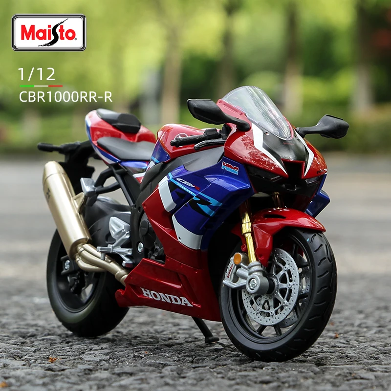 

Maisto 1:12 Honda CBR 1000RR-R Fireblade SP Motorcycle model Static Die Cast Vehicles Collectible Hobbies Moto Toys Collection