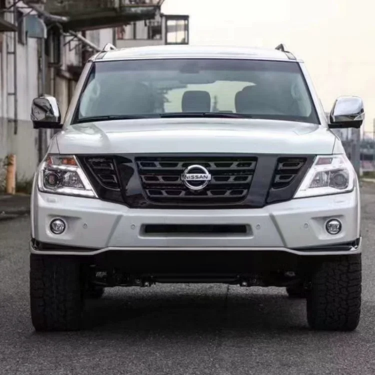 For Nissan Patrol Upgraded Desert Edition Front And Rear Bumpers