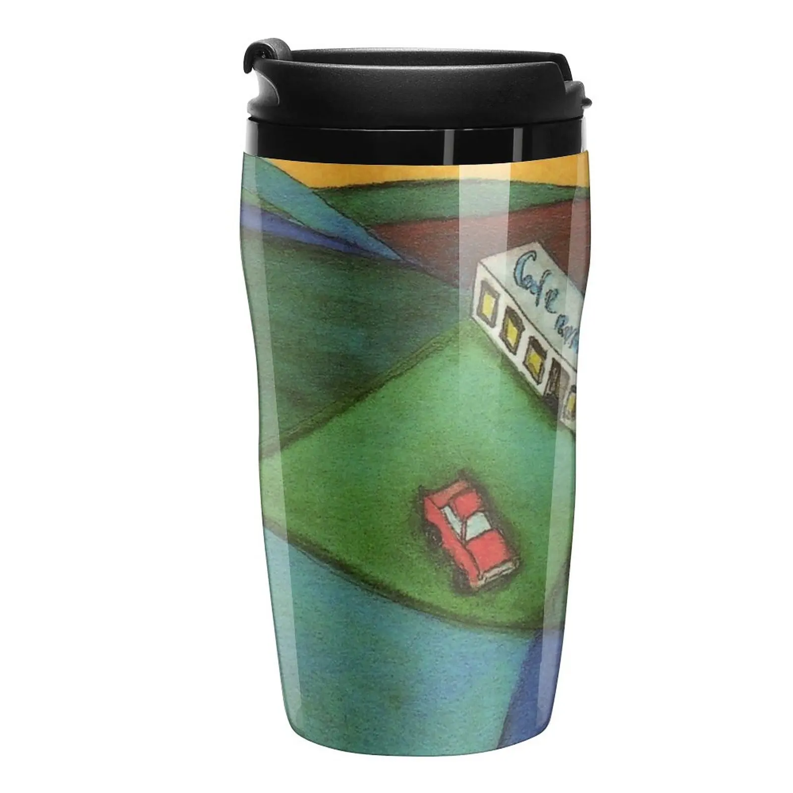 

New The Cafe on the Edge of the World Brand Travel Mug Travel Coffee Mug Sets Of Te And Coffee Cups Thermo For Coffee