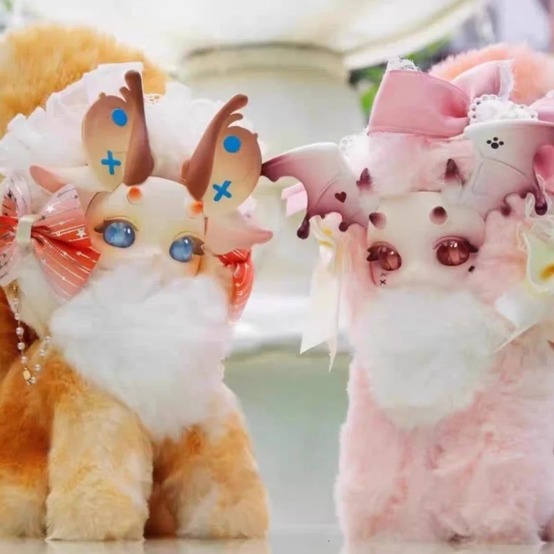 

New Hot Tutulong Blind Box Fantasy Forest Tea Party Series Mysterious Surprise Box Kawaii Rabbit Dragon 2nd Plush Cute Figure