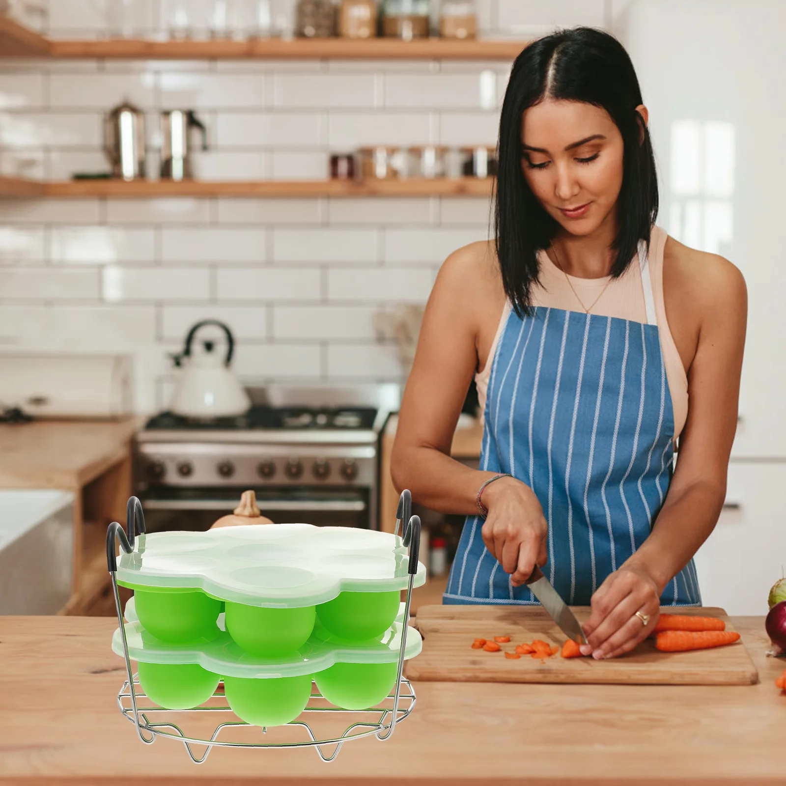 

3pcs Food Storage Trays Heat Resistant Baby Containers Tray Freezer Food Storage Container For Baby Microwave Oven Baking Mold