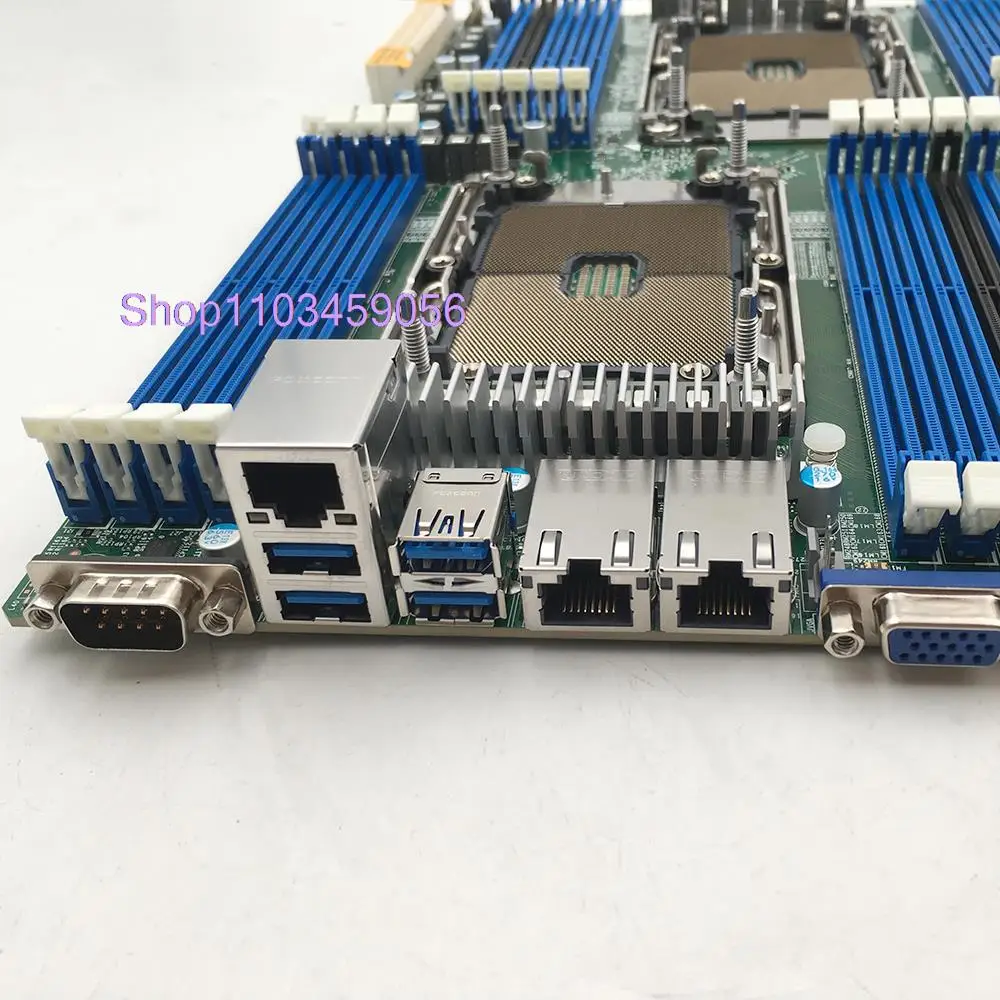 E-ATX Dual-Way Server Motherboard LGA-4189 256GB C621A 14XSATA 3 DDR4-3200MHz For Supermicro X12DPi-N6