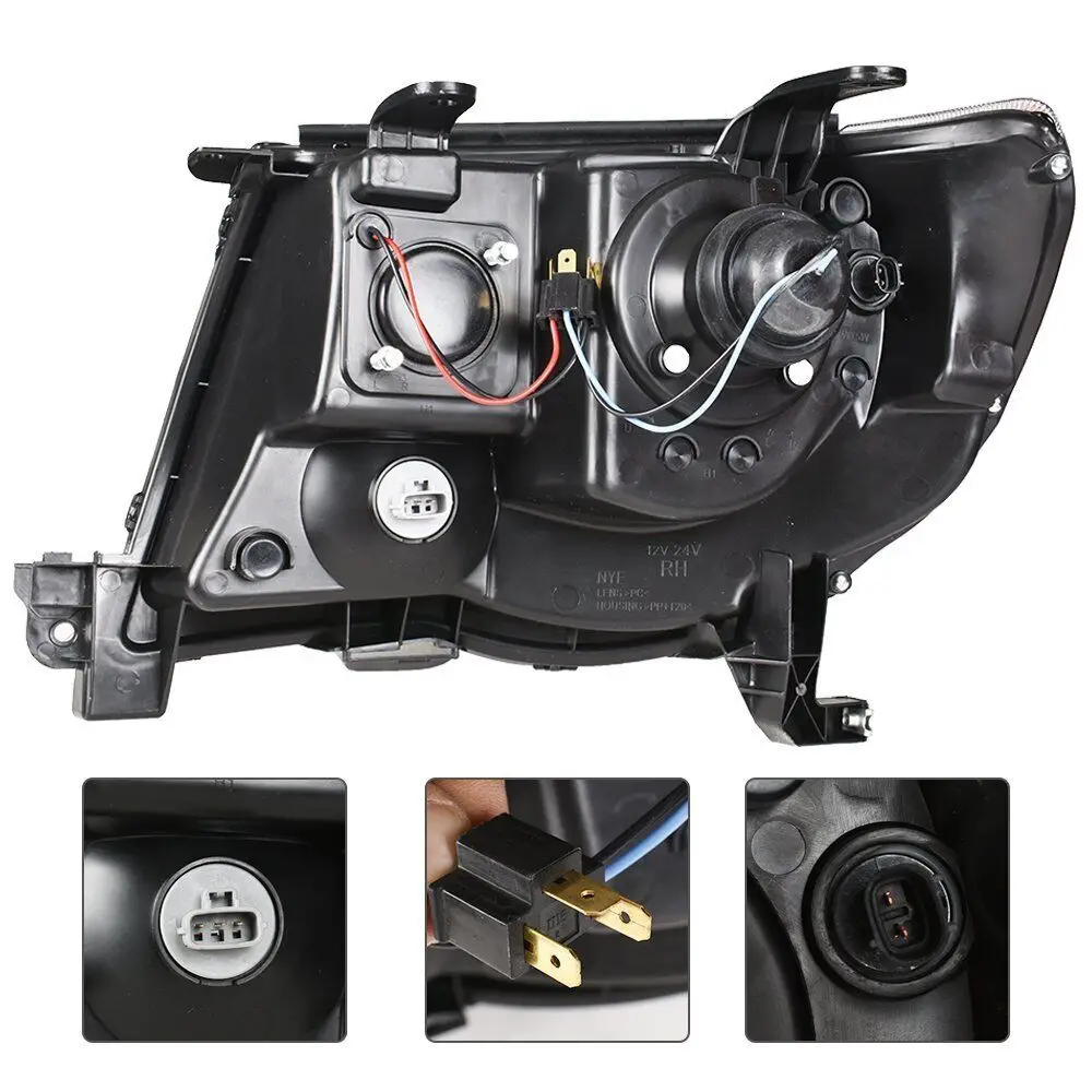 For 2005-2011 Toyota Tacoma Halogen Headlights 8115004163