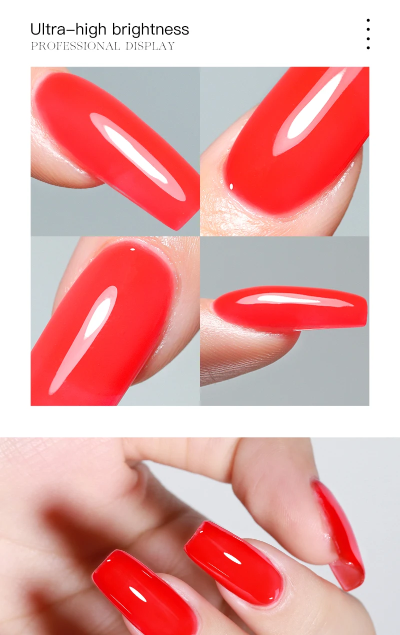 AS 15 ml Diamond Top Coat Gel-Nagellack, Soak Off UV-LED-Gel-Nagellack, kein Abwischen, hochglänzendes, gehärtetes Decklack-Gel – Detail 6